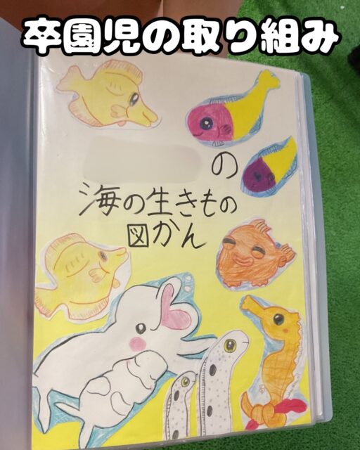 今回は、卒園児(小学2年生)の取り組みを紹介します✨

昨日、夕方に「見せたいものがある！」と持ってきてくれたのは、夏休みの自由研究
「海の生き物」に興味を持ち、自分だけの「海の生き物図鑑」を作ったそうです🐬🐠🦭

見てみると……「すごい！😳✨」
海の哺乳類や魚も、種類によってそれぞれ特徴がありますが、それをよく捉えて描いていました🎨
色使いも鮮やかで、一生懸命取り組んだことが伝わってきます😊
文字もとても綺麗に書いていて、幼稚園時代からの成長を感じました✨

そして、びっくりしたのが、最近の夏休みの自由研究は任意みたいです😳
昔と違いますね。
任意なら「やらない」となりそうなところを、こんなに一生懸命取り組むなんて素晴らしいです👏✨

この図鑑を持って、今度は水族館に行くそうです。
これぞまさに「主体的で対話的な深い学び」の一環ですね。
これからも、自分の興味があることに一生懸命取り組んでほしいなと思います😊
これからも応援しています📣

#八景島シーパラダイス #海の生き物 #シロイルカ #自由研究 #主体的で対話的な深い学び
