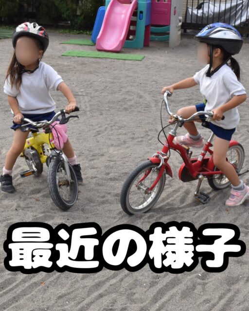 運動会が終わり、自由に遊べる時間がたくさんある今日この頃。
この時期は、子どもたちの遊びがぐんと深まっていく時期でもあります😊✨

1枚目　自転車
2枚目　上:大きい滑り台　下:手押し車
3枚目　上:ヤギのココちゃん　下:宝取りゲーム　赤帽子の子がボールを守っています
4枚目　砂遊び
5枚目　落とし穴作り　テレビ番組のドッキリのように穴が見えないように塞ぐ落とし穴を作っていました。最初は、新聞紙で塞ぎ砂をかけ隠しましたがすぐに壊れてしまい、段ボールに変えたら上手くできたようです。担任が落とされました👏
6枚目　廃材遊び　年長になると結構細かく作れるようになれますね
7枚目　上:自由遊び　下:お家ごっこでテレビを見ています
8枚目　上:畑で捕まえた虫を調べています　下:ドライブごっこ
9枚目　上:劇ごっこ　下:絵本読み聞かせ

🎈 「遊び＝学び」
子どもたちにとって、「遊びは学びである」と聞いたことがある方はいらっしゃると思います。
幼稚園の中で子どもたちの様子を見ていると本当に沢山のことを遊びの中で学んでいるなと日々感じます。

例えば、ドッジボールを例に出してみると…

💡 作戦を立て、工夫する「考える力」
💪 体を思い通りに動かす「身体の力」
🤝 友だちと協力する「コミュニケーション力」
🌈 勝ち負けを経験し、自分の気持ちと向き合う「感情をコントロールする力」
🔥 失敗しても、もう一度やってみようとする「挑戦する気持ち」

ただ単に楽しいだけではなく、子どもたちはたくさんのことを学んでいます。

🌼 そこで幼稚園が大切にしたいこと

私たちが大切にしたいのは、ドッジボールなどの遊びをすること自体を目的にするのではなく、遊びを通して子どもたちが「どんな経験をし、どんな育ちを見せてくれるのか」ということです。

友だちと考えを出し合ったり、思い通りにいかず悔しい思いをしたり、工夫してできるようになったり……。

そうした一つひとつの経験が、子どもたちの成長につながっていきます🌱

遊びの中で、考え、試し、挑戦し、友だちと関わりながら育っていく子どもたち。

これからも、子どもたちの遊びを大切にしながら、その中にある一人ひとりの育ちを見つめ、関わっていきたいと思います😊🌷

#遊び #幼稚園 #ヤギ #学び #自由遊び